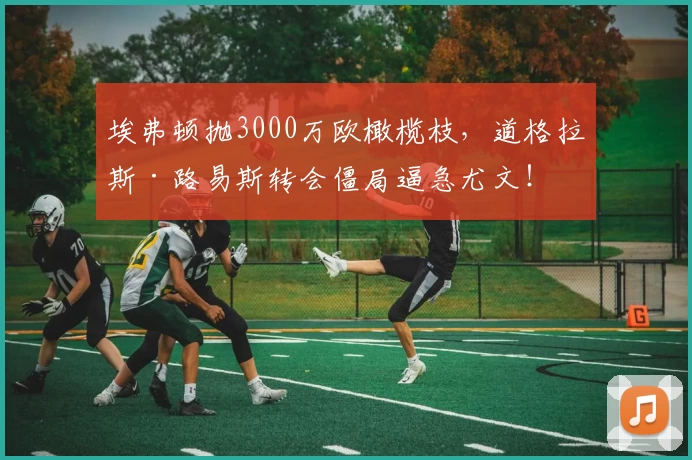 埃弗顿抛3000万欧橄榄枝,道格拉斯·路易斯转会僵局逼急尤文!